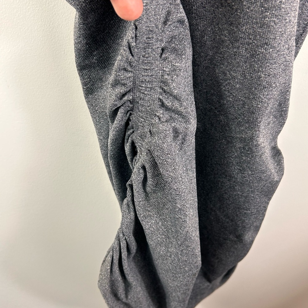 lululemon athletica in the flow Sleeveless Heather Gray Mini Dress - Picture 10 of 10